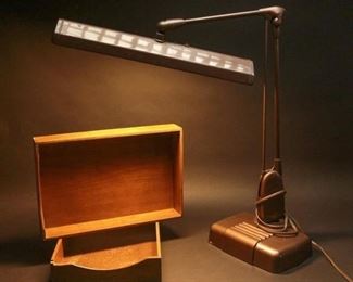 Dazor Floating Fixture Table Lamp P-2324-16+ (3)
