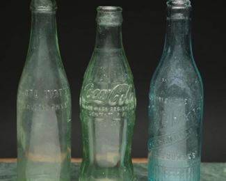Early 1900's Lithia Pueblo, Colo Bottle + (3)
