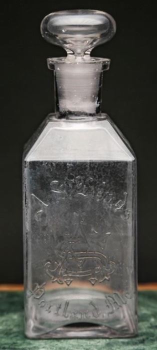 Antique A.S. Hinds Apothecary Bottle
