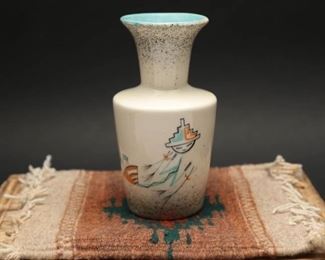 Loma Colorado Kachina Vase + (2)
