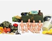 Vintage 1960s GI JOE Lot w/Space Capsule & Space Suit + Five GI JOE Dolls w/Tons of Accessories