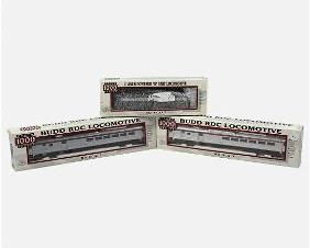 Three Proto Series Model Budd RDC Locomotives