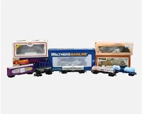Five Various Brand Model Trains