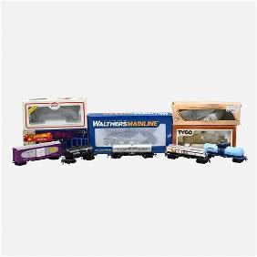 Five Various Brand Model Trains