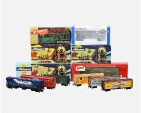 Six Various Brand Model Trains