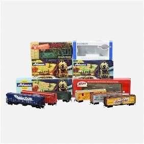Six Various Brand Model Trains