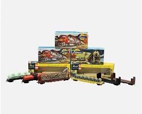 Six Various Brand HO Model Trains