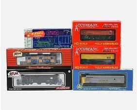 Six Various Brand Model Trains