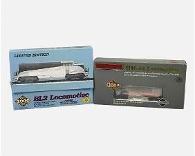 Two Proto 2000 Series Model Locomotives
