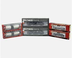 Six Various Brand HO Scale Model Trains