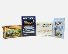 HO Scale Infrastructure Model Train Parts