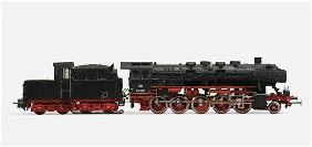 Vintage Marklin Steam Locomotive w/Coal Carrier DB 050082-7 Made in Western Germany
