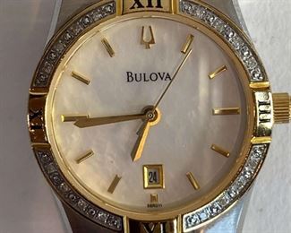 Bulova Diamond Wrist Watch