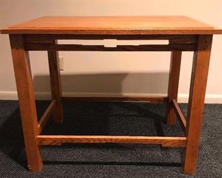 Mission Style Oak Table