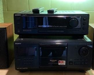Sony FM Stereo FMAM Receiver, CD Player