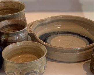 A Variety of Pottery Pieces