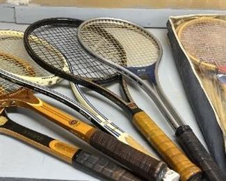Racquets Vintage and More Vintage
