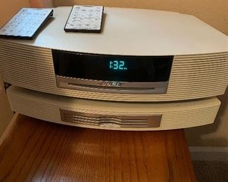 Bose radio with 3 disc player and 2 remotes