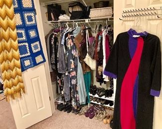 Lots of vintage clothes