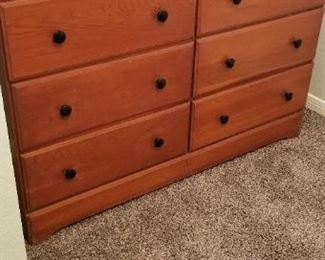 Wooden dresser. $50