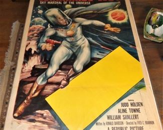 Vintage Sci-Fi poster
