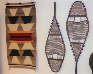 Native American snowshoes