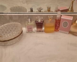 Assorted Perfume and Crystal Box