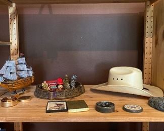 Cowboy Hat and Collectibles