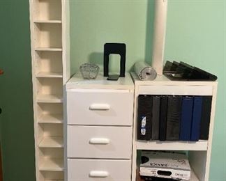 Drawers and Shelves