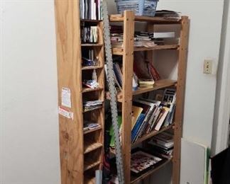 Pine Shelf, Reading Materials, and More