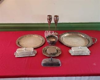 Silver Plated And Serving Ware