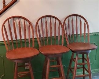 Wooden Bar Stools