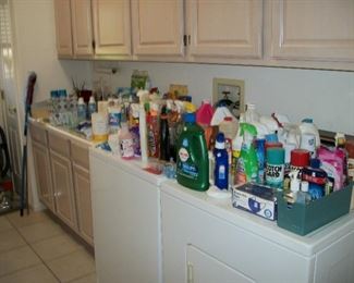 LOADS OF CLEANING SUPPLIES