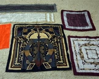1131	6 SCARVES INCLUDING 3 ANNE KLIEN, CALL WITH CONDITION QUESTIONS
