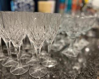 Gobs of fine glassware
