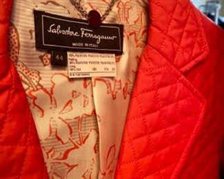 Salvatore Ferragamo quilted jacket 