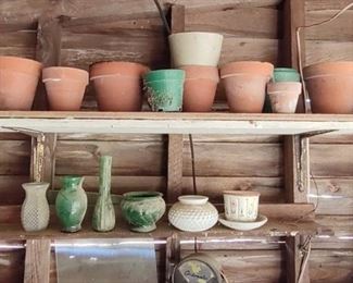 Vintage pots
