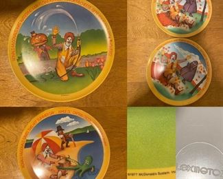 Lexington USA 1977 McDonald’s Plates (4)