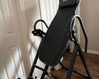 Inversion therapy table