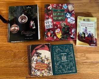  Collector’s books on Hallmark ornaments 