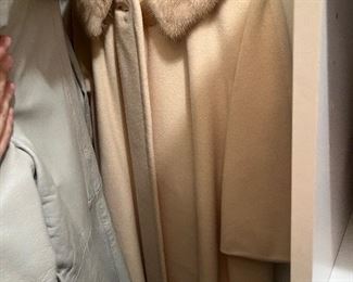1960’s fur/wool swing coat