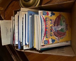 1970-2000s Royals yearbooks, calendars, programs, 