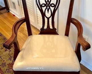 Detail of Pennsylvania House dining chair