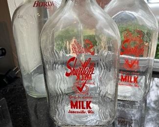 milk jars