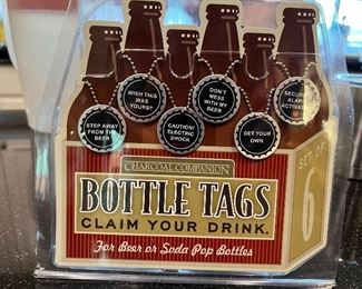 beer bottle tags