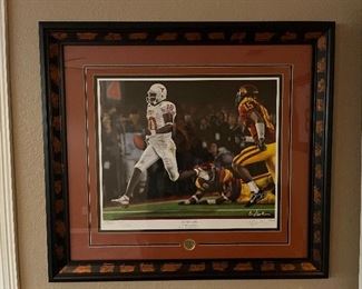 Vince Young signed photo