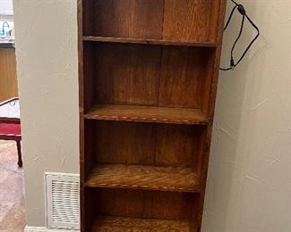 small bookcase with legs