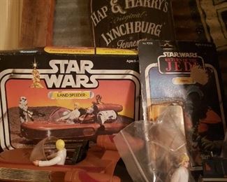 Vintage Star Wars speeder with original box - SOLD