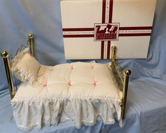 American Girl, M.I.B., Samantha Bed with accessories. 