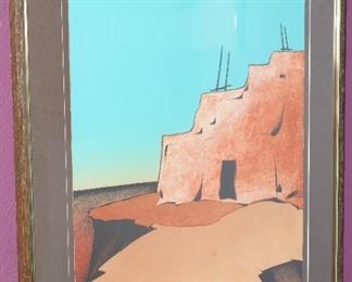 "Evening Silence" #75/100 by Dan Namingha